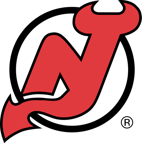 New Jersey Devils Cornhole Decal