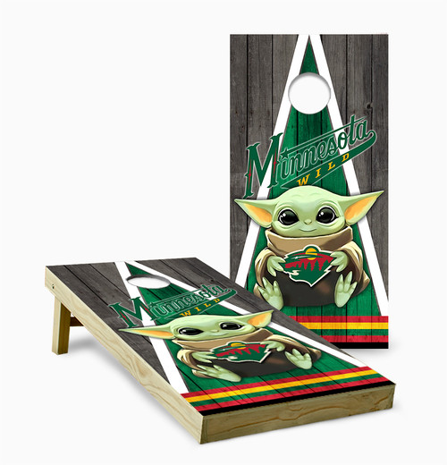 Minnesota Twins Version 4 Cornhole Set with Bags - Custom Cornhole
