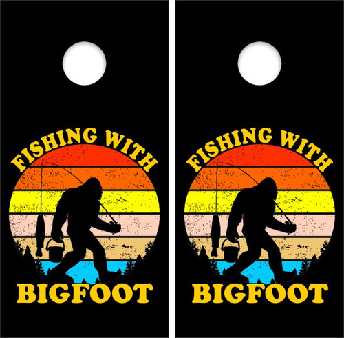 Ultimate Bigfoot & Alien Cornhole Bags - Set of 8