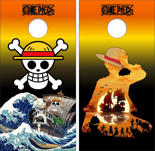 One Piece Cornhole Set with Bags - Custom Cornhole, LLC