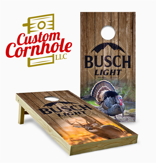 Busch Light Version 9 Cornhole Set with Bags - Custom Cornhole, LLC
