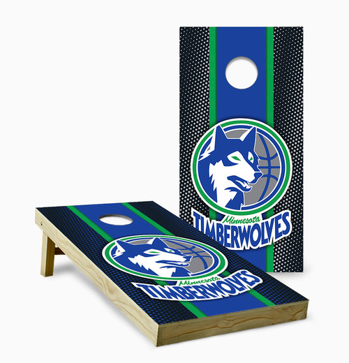 Minnesota Timberwolves Version 4 Cornhole Set with Bags - Custom