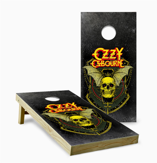 Ozzy Osbourne Version 2 Cornhole Set with Bags - Custom Cornhole, LLC