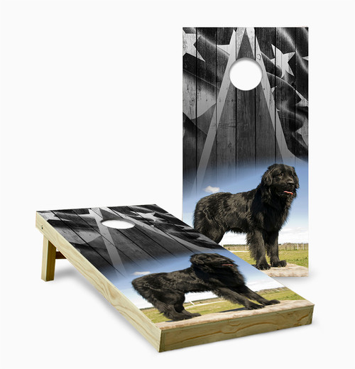 Newfoundland Dog Version 2 Cornhole Set with Bags