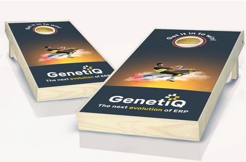 Aimee Fowler's Custom Cornhole Set with Bags