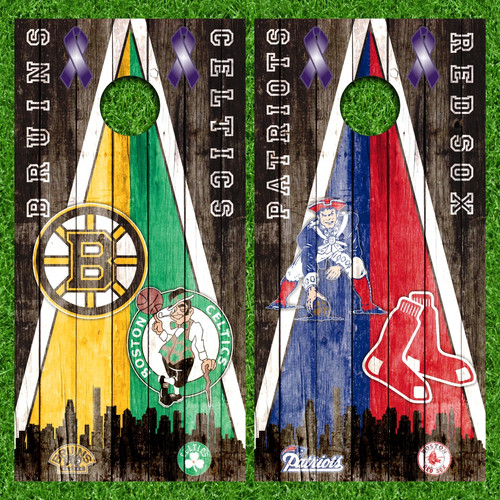 Michael Dunn's Custom Cornhole Wraps - Set of 2