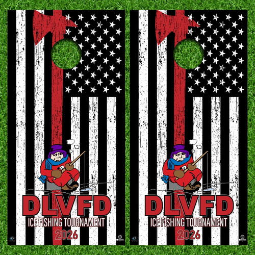 Jason Fee's Custom Cornhole Wraps - Set of 2