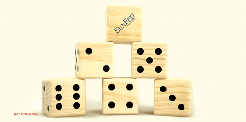Custom SunFed Lawn Dice Game