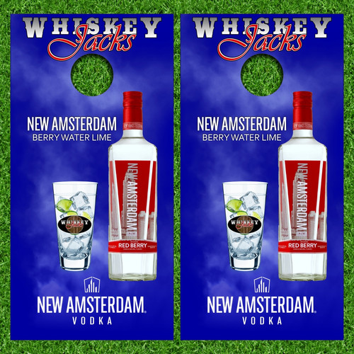 Scott Friske's Custom Cornhole Wraps - Set of 2