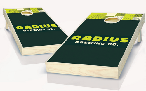 Chad Swift's Custom Cornhole Set with Custom Bags (Design #2)