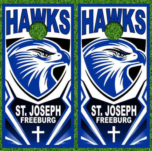 Kristen Knake's Custom Cornhole Wraps - Set of 2