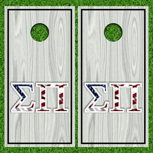 Sammy Mari's Custom Cornhole Wraps - Set of 2