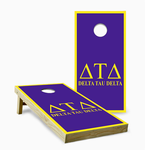 Delta TAU Delta Cornhole Set with Bags