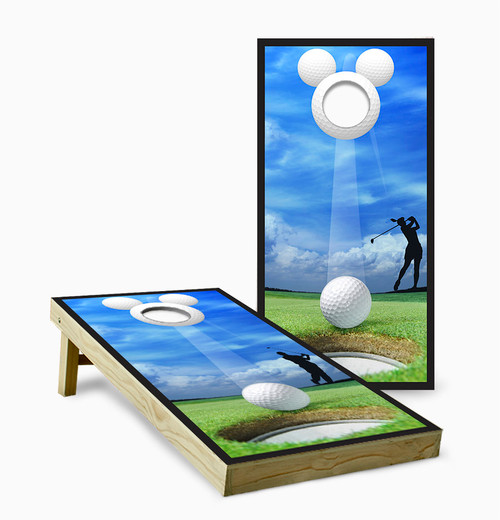 Mickey Mouse Golf Cornhole Set with Bags