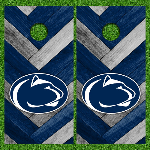 Ashley Heffner's Custom Cornhole Wraps - Set of 2 (Design #5)