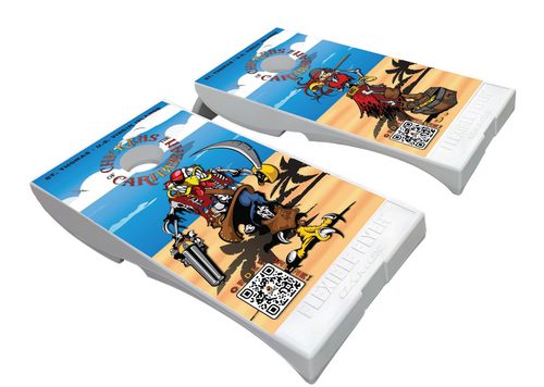 Jonny Tindall's Custom All-Weather Cornhole Set with Bags