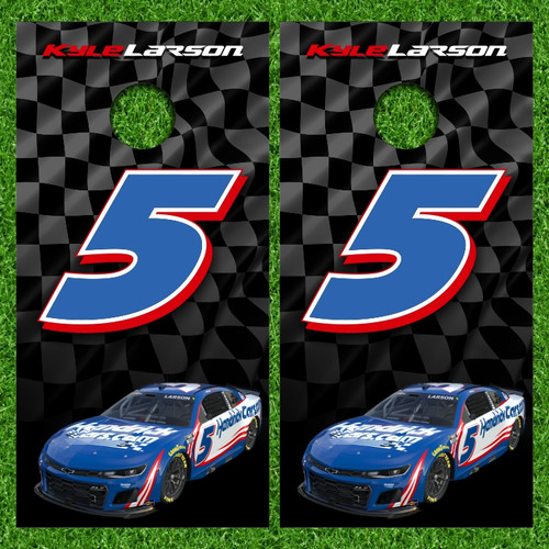 NASCAR Kyle Larson Cornhole Wraps - Set of 2