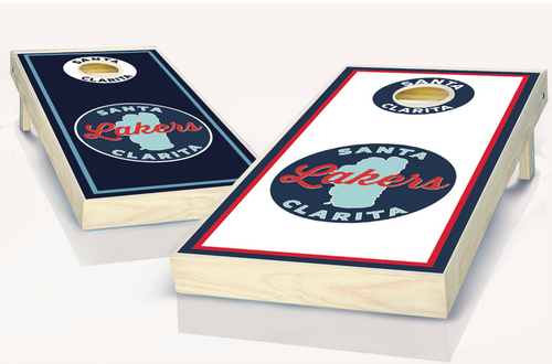 Saul Salama's Custom Cornhole Set with Bags