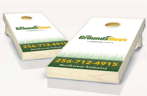 Lisa Blansett's Custom Cornhole Set with Custom Bags