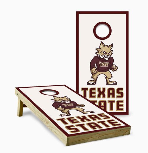 Texas State Bobcats Cornhole Set with Bags