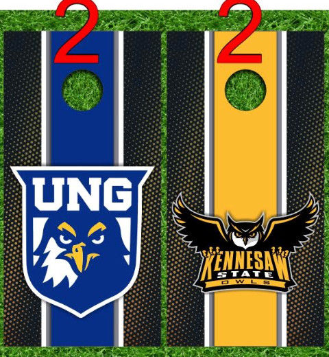 Jason Sachs' Custom Cornhole Wraps - Set of 2 (Design #2)