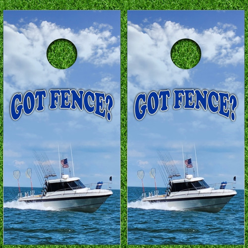 Travis Aeder's Custom Cornhole Wraps - Set of 2