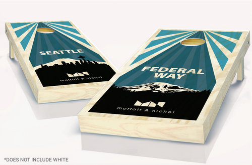 Kim Fontenot's Custom Cornhole Set with Bags