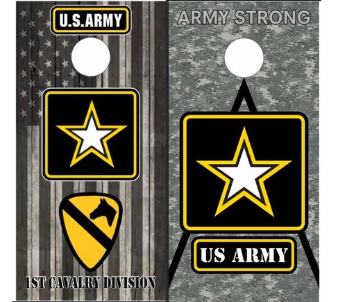 Jay Allen's Custom Cornhole Wraps - Set of 2 (Design #2)