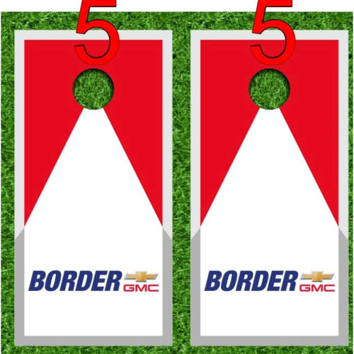 Joel Brady's Custom Cornhole Wraps - Set of 2 (Design #10)