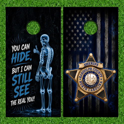 Michael Sellers' Custom Cornhole Wraps - Set of 2