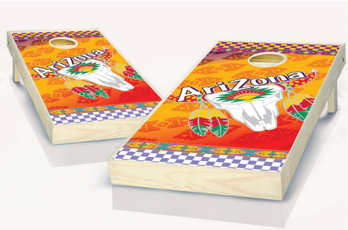 AriZona Mucho Mango Cornhole Board Set with Bags