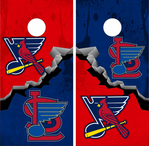 Paul Sitzes' Custom Cornhole Wraps - Set of 2 (Design #2)