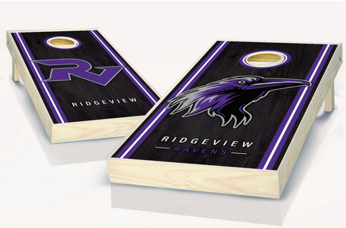 Tyrell Hobbs' Custom Cornhole Set with Custom Bags