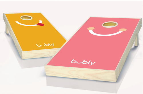 Kelsey Perrotte's Custom Cornhole Set with Bags