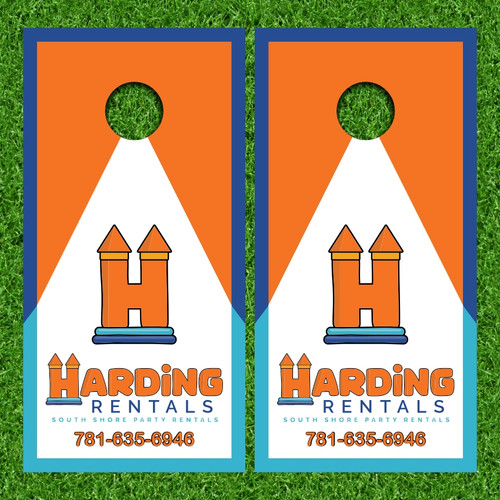 Michael Dunn's Custom Cornhole Wraps - Set of 2 (Design #12)