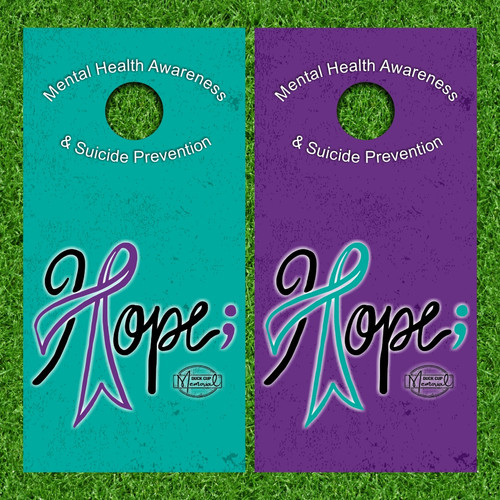 Kyle Stoleson's Custom Cornhole Wraps - Set of 2 (Design #4)