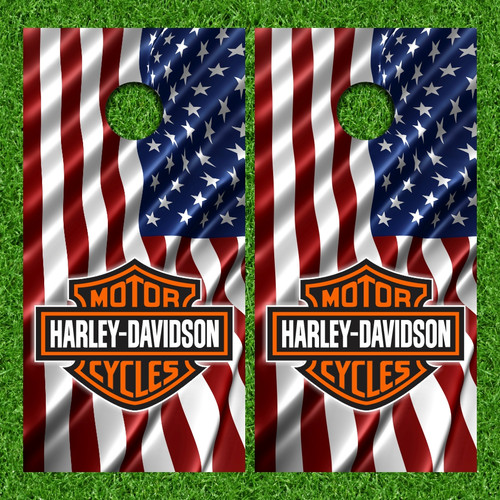 Joseph Rychecky's Custom Cornhole Wraps - Set of 2 (Design #10)