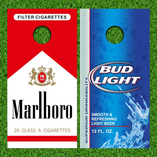 Jim Smith's Custom Cornhole Wraps - Set of 2 (Design #4)