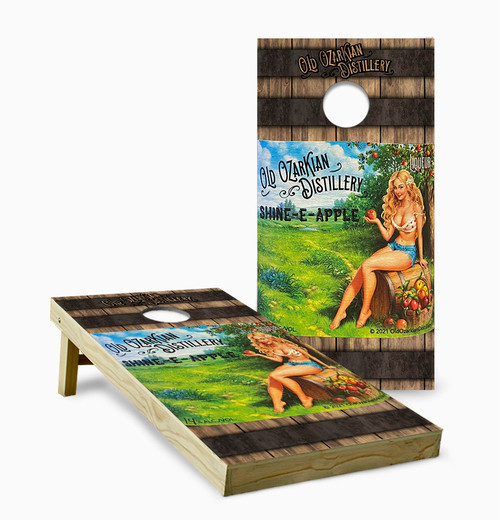 Old Ozarkian Distillery Cornhole Set with Bags