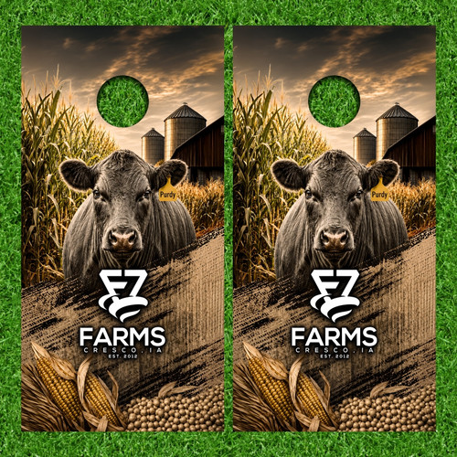 Kyle Stoleson's Custom Cornhole Wraps - Set of 2 (Design #8)