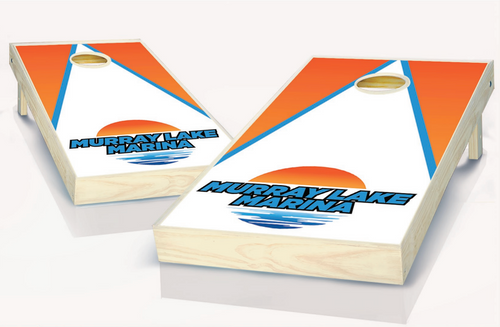 Matt Ribble's Custom Cornhole Set with Custom Bags