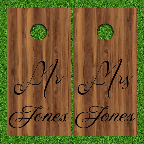 Ethan New's Custom Cornhole Wraps - Set of 2 (Design #2)