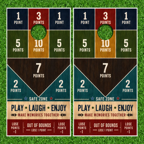 Paul Sitzes' Custom Cornhole Wraps - Set of 2