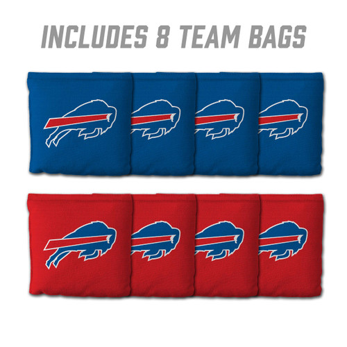 Buffalo Bills Dual-Sided All-Weather Cornhole Bags – Set of 8