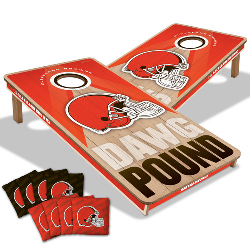 Cleveland Browns Slogan Series Cornhole Set with Team Bags