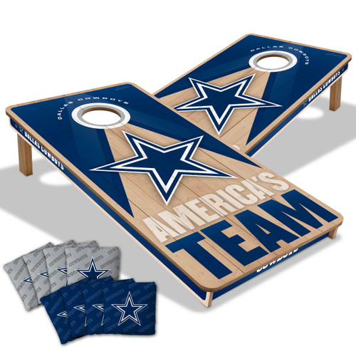 Dallas Cowboys Slogan Series Cornhole Set with Team Bags