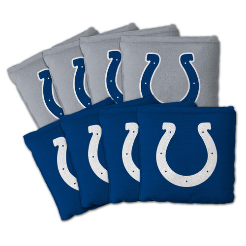 Indianapolis Colts Dual-Sided All-Weather Cornhole Bags – Set of 8