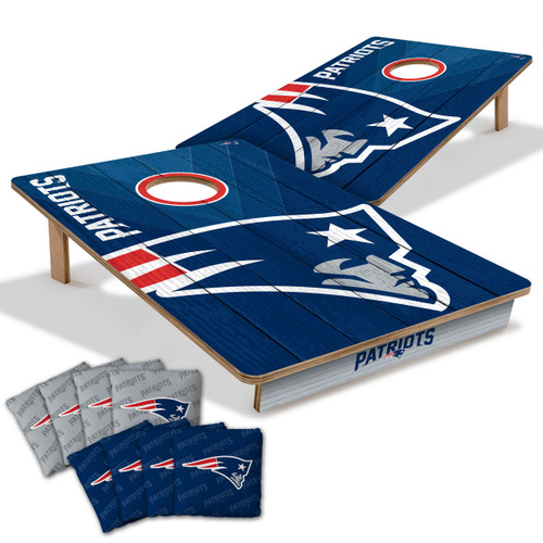 New England Patriots Tailgate Cornhole Set with Team Bags