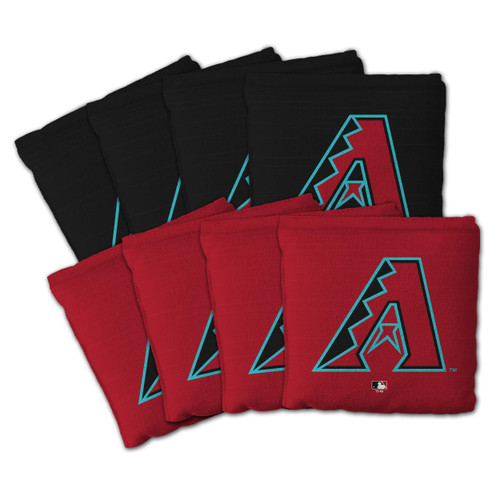 Arizona Diamondbacks Dual-Sided All-Weather Cornhole Bags – Set of 8