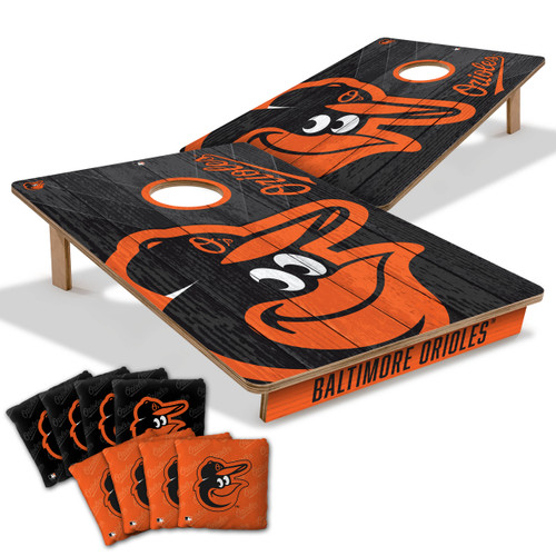 Baltimore Orioles Tailgate Cornhole Set with Team Bags